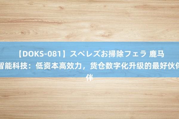 【DOKS-081】スペレズお掃除フェラ 鹿马智能科技：低资本高效力，货仓数字化升级的最好伙伴